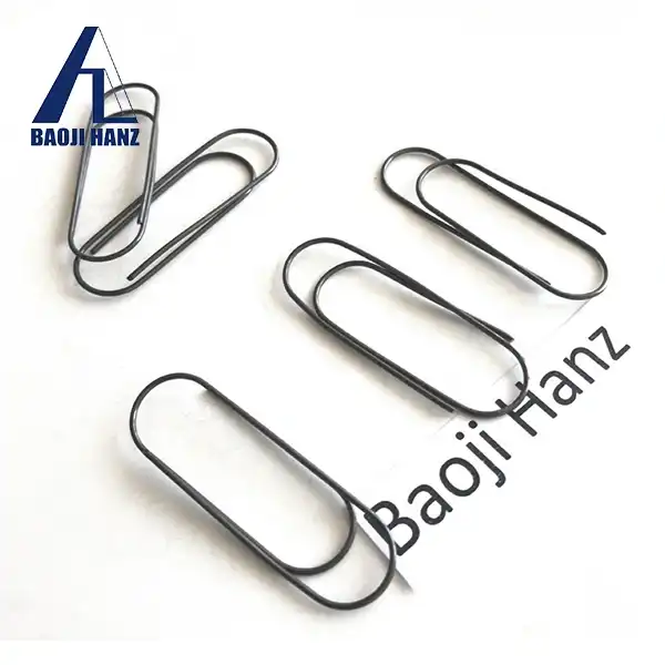 Self Bending Nitinol Paperclip 